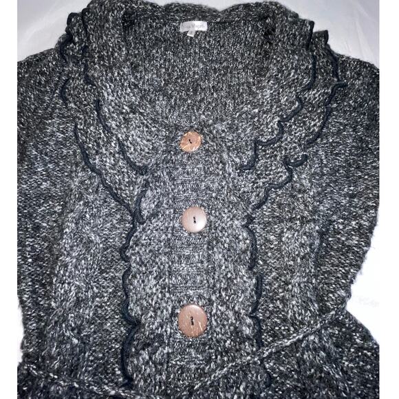 Nina Murati Mohair / Cotton / Acrylic Sweater - Size S - SO Soft! w/ Tie Belt - Picture 4 of 9